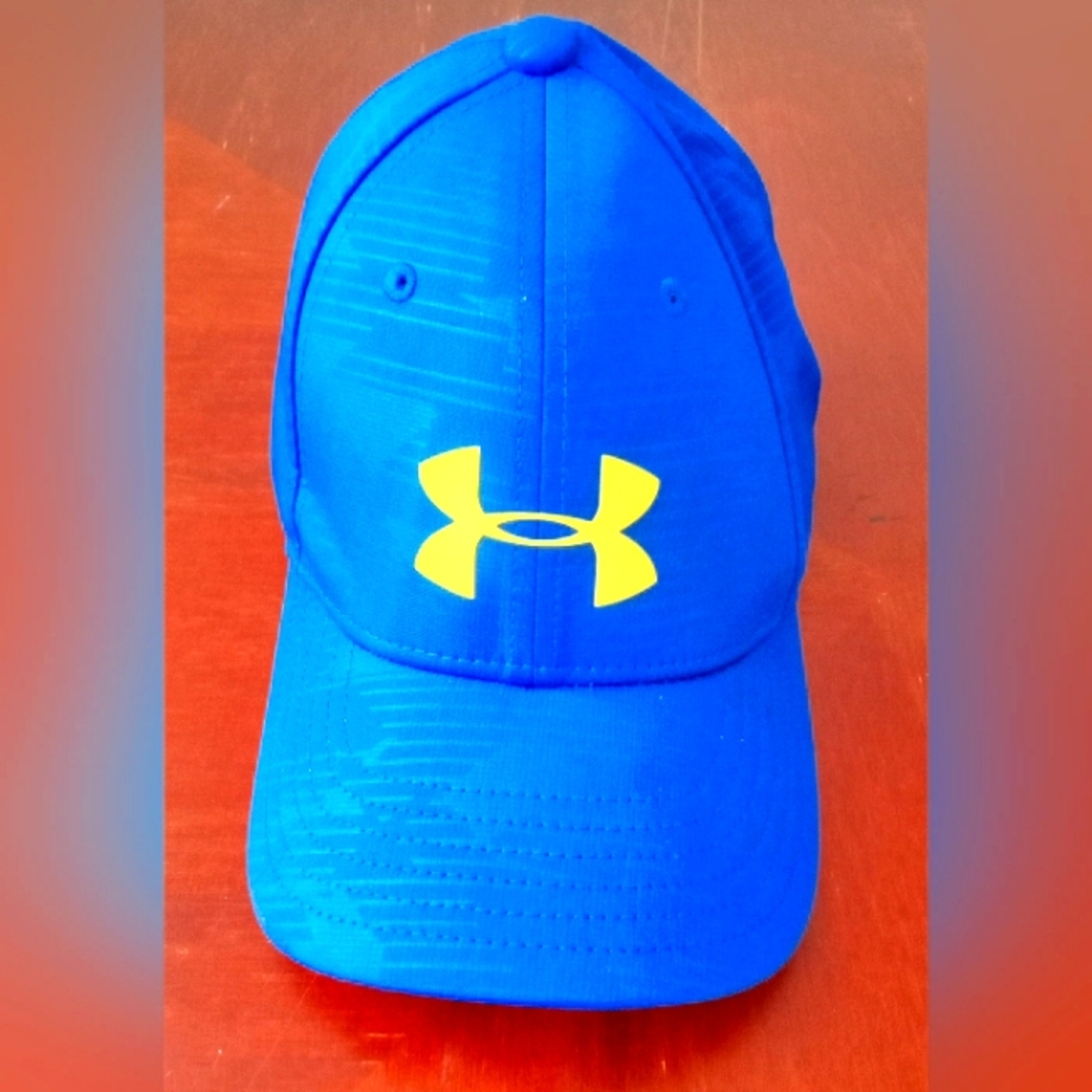 Under Armour Blue Ball Cap Youth Size S/M Athleisure